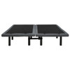 Weston Split Eastern King Massage Adjustable Bed Base in Black and Grey / CS-350165SKE