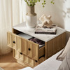 Mabry 23 Inch Geometric Faceted Two Drawer Nightstand by Modway / EEI-7835