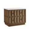 Mabry 23 Inch Geometric Faceted Two Drawer Nightstand by Modway / EEI-7835
