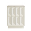 Mabry 23 Inch Geometric Faceted Two Drawer Nightstand by Modway / EEI-7835