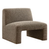 Amita Lattice Boucle Upholstered Armless Accent Chair by Modway / EEI-7904