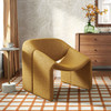 Vivi Looped Textural Fabric Curved Arm Accent Chair by Modway / EEI-7907