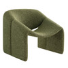 Vivi Looped Textural Fabric Curved Arm Accent Chair by Modway / EEI-7907
