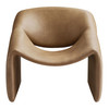 Vivi Vegan Leather Curved Arm Accent Chair by Modway / EEI-7908