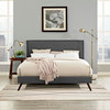 Amaris Fabric Full Platform Bed with Round Splayed Legs by Modway / MOD-5903