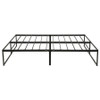 Gates Queen Heavy-Gauge Metal Platform Bed Frame Black / CS-305708Q
