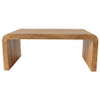 Booker Rectangular Mango Wood Coffee Table Natural / CS-702068