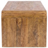 Booker 3-piece Mango Wood Coffee and End Table Set Natural / CS-702068-S3