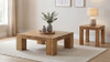 Butte Square Mango Wood Coffee Table Natural / CS-706378
