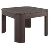 Kona 3-Piece Outdoor Patio Teak Wood Furniture Set by Modway / EEI-7643
