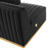 Conjure 4-Piece Channel Tufted Performance Velvet Sectional by Modway / EEI-5848