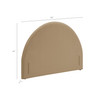 Resort Full Size Stain-Resistant Performance Velvet Arched Headboard by Modway / MOD-7364