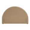 Resort Queen Size Stain-Resistant Performance Velvet Arched Headboard by Modway / MOD-7365