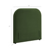 Keynote Twin Stain-Resistant Performance Velvet Headboard by Modway / MOD-7371
