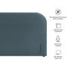 Keynote Full Size Stain-Resistant Performance Velvet Headboard by Modway / MOD-7372
