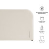 Keynote Queen Size Stain-Resistant Performance Velvet Headboard by Modway / MOD-7373