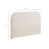 Keynote King Size Stain-Resistant Performance Velvet Headboard by Modway / MOD-7374