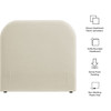 Keynote Twin Size Upholstered Fabric Headboard by Modway / MOD-7375