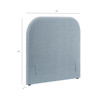 Keynote Twin Size Upholstered Fabric Headboard by Modway / MOD-7375