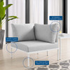 Harmony Sunbrella® Outdoor Patio All Mesh Corner Chair by Modway / EEI-4539
