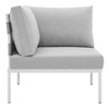 Harmony Sunbrella® Outdoor Patio Aluminum Corner Chair by Modway / EEI-4540