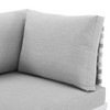 Harmony Sunbrella® Basket Weave Outdoor Patio Aluminum Loveseat by Modway / EEI-4961