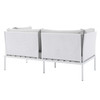 Harmony Sunbrella® Outdoor Patio Aluminum Loveseat by Modway / EEI-4963