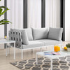 Harmony Sunbrella® Outdoor Patio Aluminum Loveseat by Modway / EEI-4964