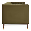 Devote 93 Inch Performance Velvet Channel Tufted Sofa by Modway / EEI-7996
