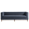 Devote 93 Inch Performance Velvet Channel Tufted Sofa by Modway / EEI-7996