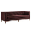 Devote 93 Inch Performance Velvet Channel Tufted Sofa by Modway / EEI-7996