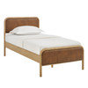 Wexford Vegan Leather Twin Platform Bed by Modway / MOD-7390