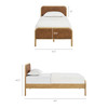 Wexford Vegan Leather Twin Platform Bed by Modway / MOD-7390