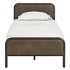 Wexford Vegan Leather Twin Platform Bed by Modway / MOD-7390