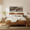 Wexford Vegan Leather King Platform Bed by Modway / MOD-7393
