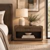 Leanna Nightstand w/Wood Top / BD06813