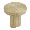 Sarova 20 Inch Natural Rattan Round Pedestal Side Table by Modway / EEI-7913