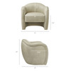 Compose Barrel Vegan Leather Accent Chair by Modway / EEI-7994