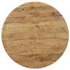 Snyder Round Pedestal Solid Wood Dining Table Natural Acacia / CS-106660