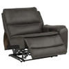 Marcell 6-Piece L-Shaped Power Reclining Sectional with Console Grey / CS-609690P-SET