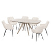 Bexley Beige Linen Arm Chair Set-2 | DN05526