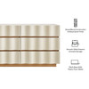 Isola Wavy 6 Drawer Dresser by Modway / MOD-7389