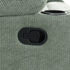 Larkin Green Chenille Motion Recliner, Pocket Coil Construction, 2 Cup Holders | LV03043