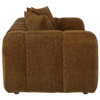Lazaro Fabric Upholstered Wide Channel Loveseat Bronze / CS-511082