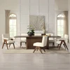 Koen Brown Oak Dining Table, Rectangular Design | DN06860