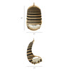 Carlo Two-Tone Woven Natural Rattan Hanging Chair by Modway / EEI-7934