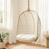 Neve Open Rib Weave Natural Rattan Hanging Chair by Modway / EEI-7936