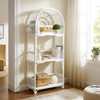 Ottilie 68 Inch Arched Natural Rattan Bookshelf by Modway / EEI-7941