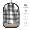 Tamsin Open Grid Weave Natural Rattan Hanging Chair by Modway / EEI-7942