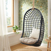 Tamsin Open Grid Weave Natural Rattan Hanging Chair by Modway / EEI-7942